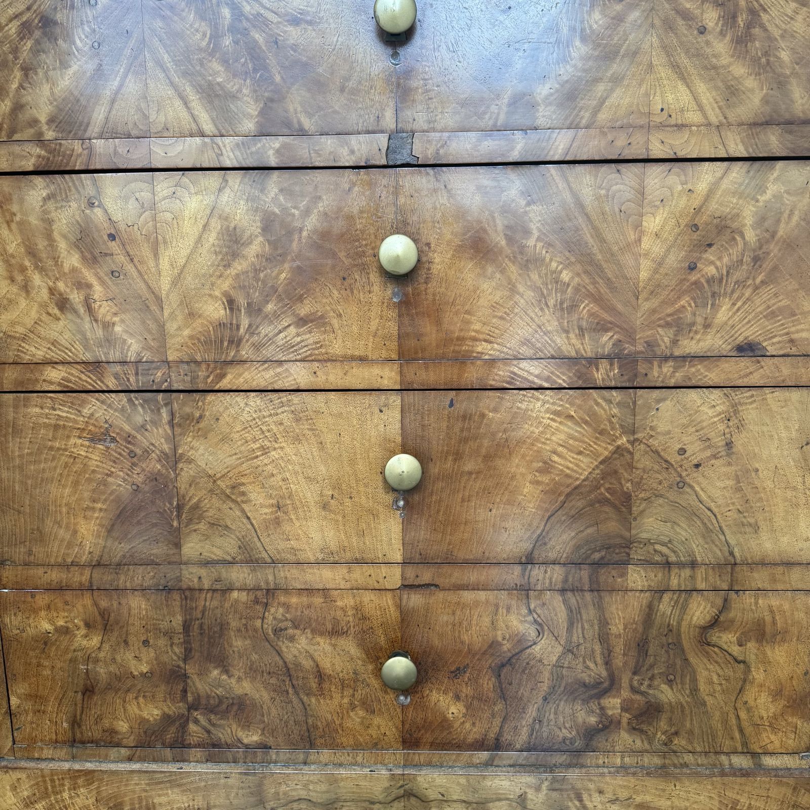 French Walnut Tallboy, 1800s, Antique photo buy
