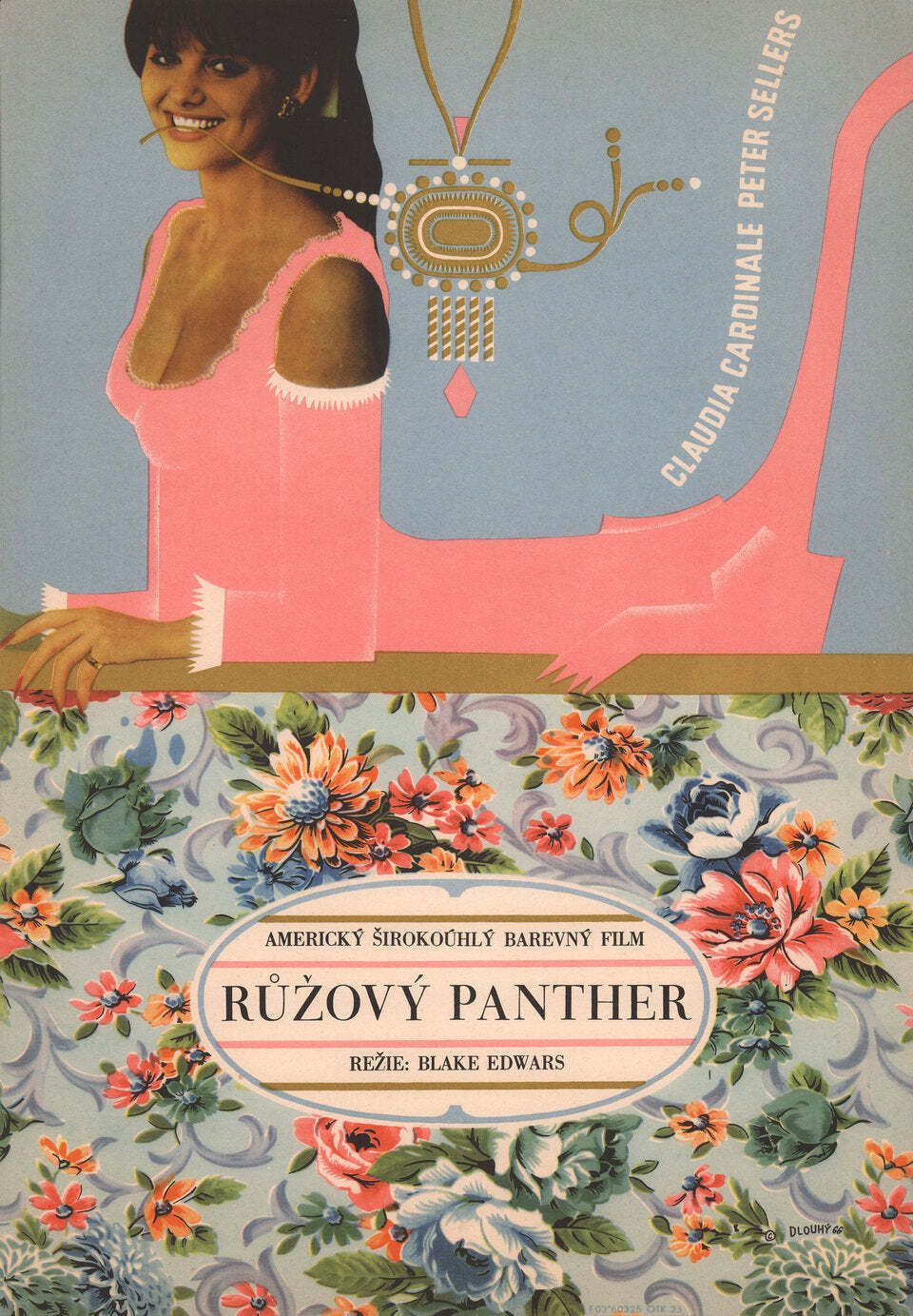 The Pink Panther Czech Poster