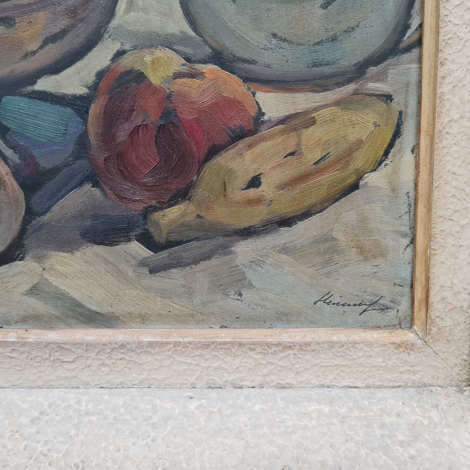 Pair Of Floral French Oil Paintings C1930 Free Delivery Uk photo vinterior