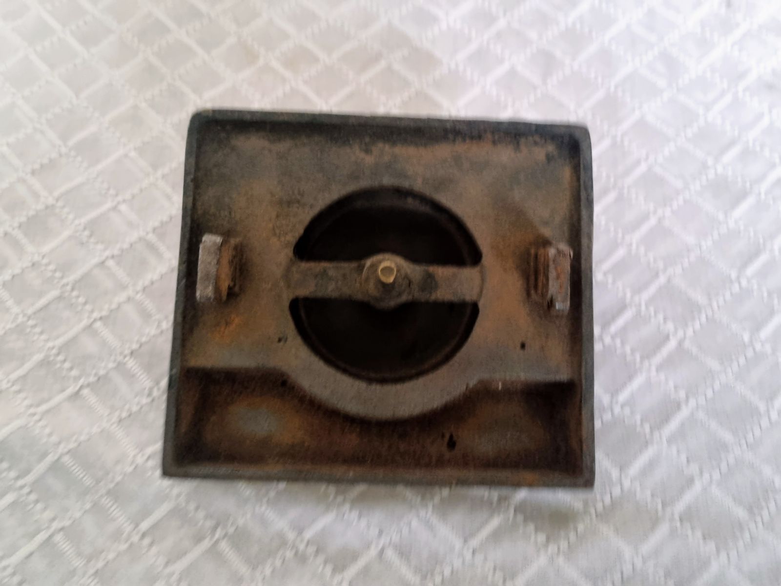 Enamelled Cooker Spare Component, Aga Standard Smoke Box Spin Wheel, Original Working Part, Cast Metal Cooker Hardware photo 75.0
