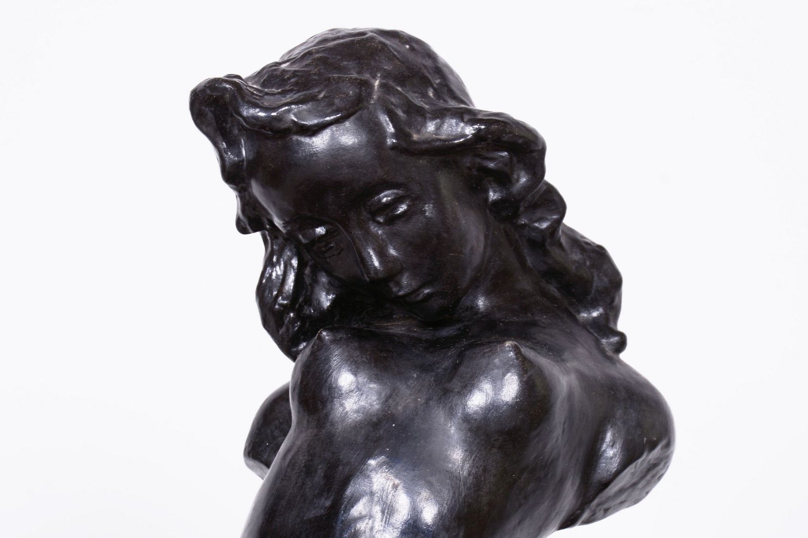 Original Art Deco Sculpture, By Lugs Theodor, Plaster, Czech, 1920s photo buy
