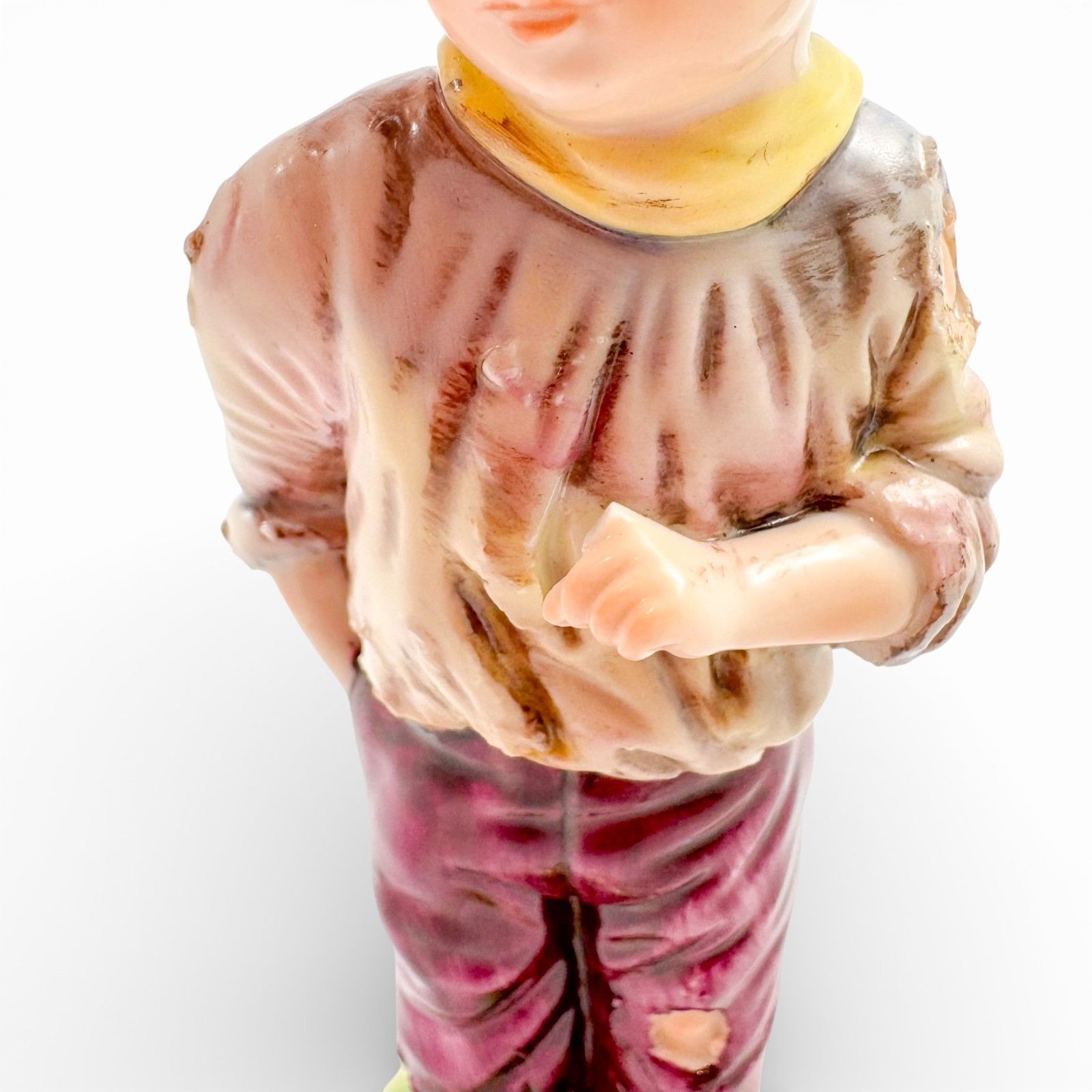 photo furniture Antique German Porcelain Beggar Children Figurines Pair Kämmer Volkstedt 1920s