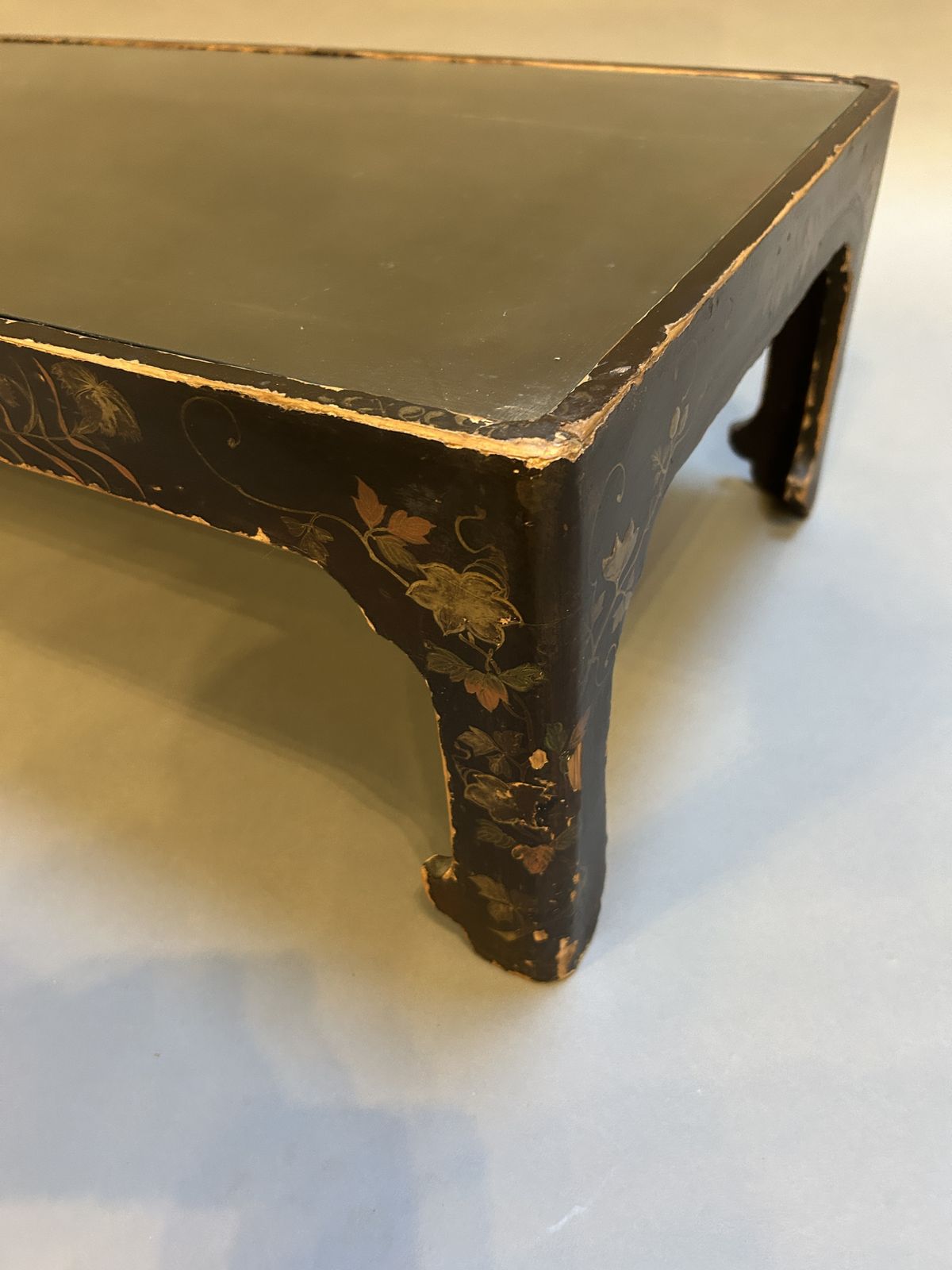 Antique Chinese Lacquered Coffee Table photo furniture