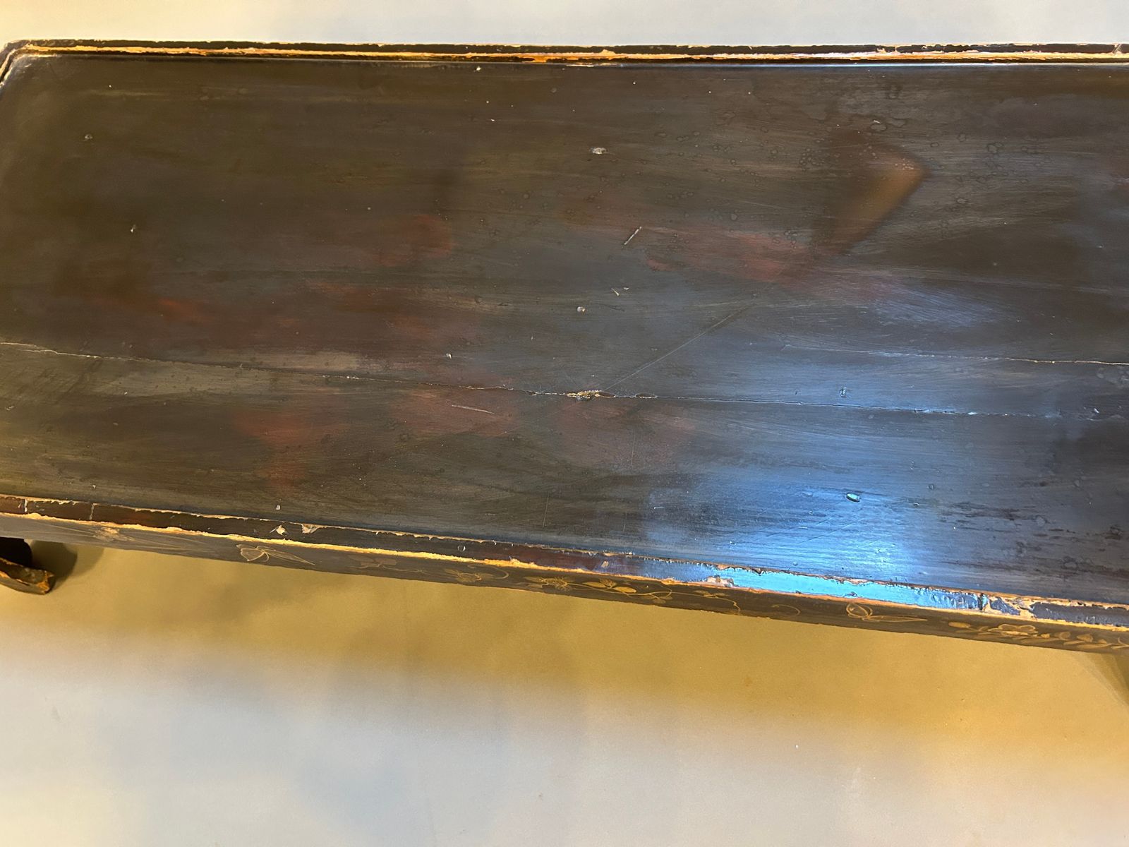 Antique Chinese Lacquered Coffee Table photo buy