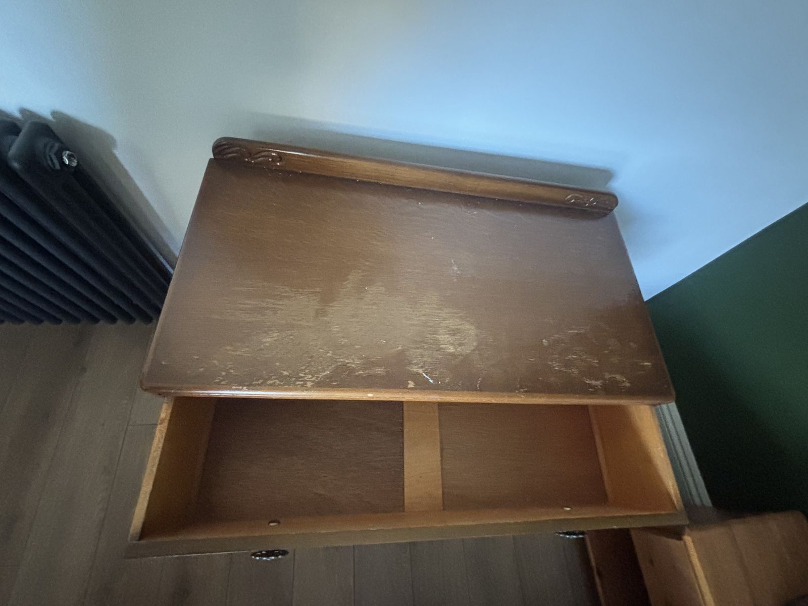 Mid Century 1940s Utility Chest Of Drawers photo for sale