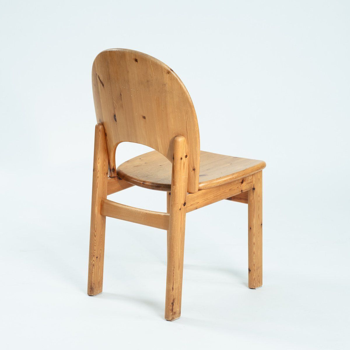 Furniture Vintage Danish Pine Tulip Dining Chairs By Niels Koefoed For Dyrlund, 1960s, Set Of 6 photo