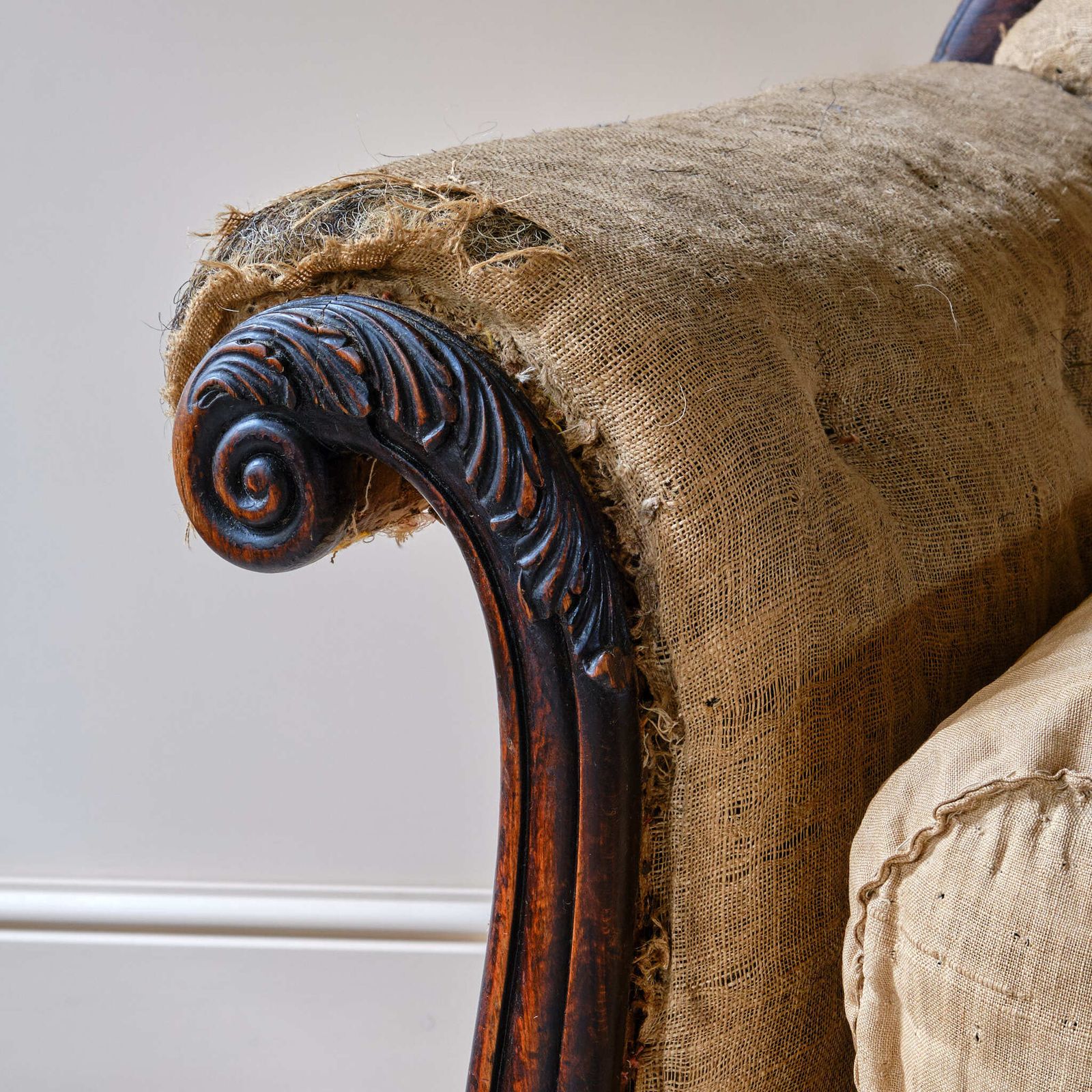 photo for sale Early 19th Century Simulated Rosewood Country House Sofa