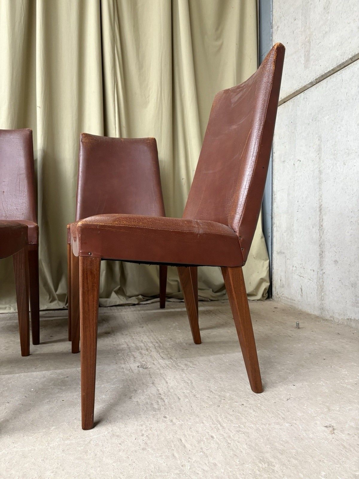 Vtg Mid Century Set Of 4 G Plan Dining Chairs Danish Scandi Retro R1039 photo buy