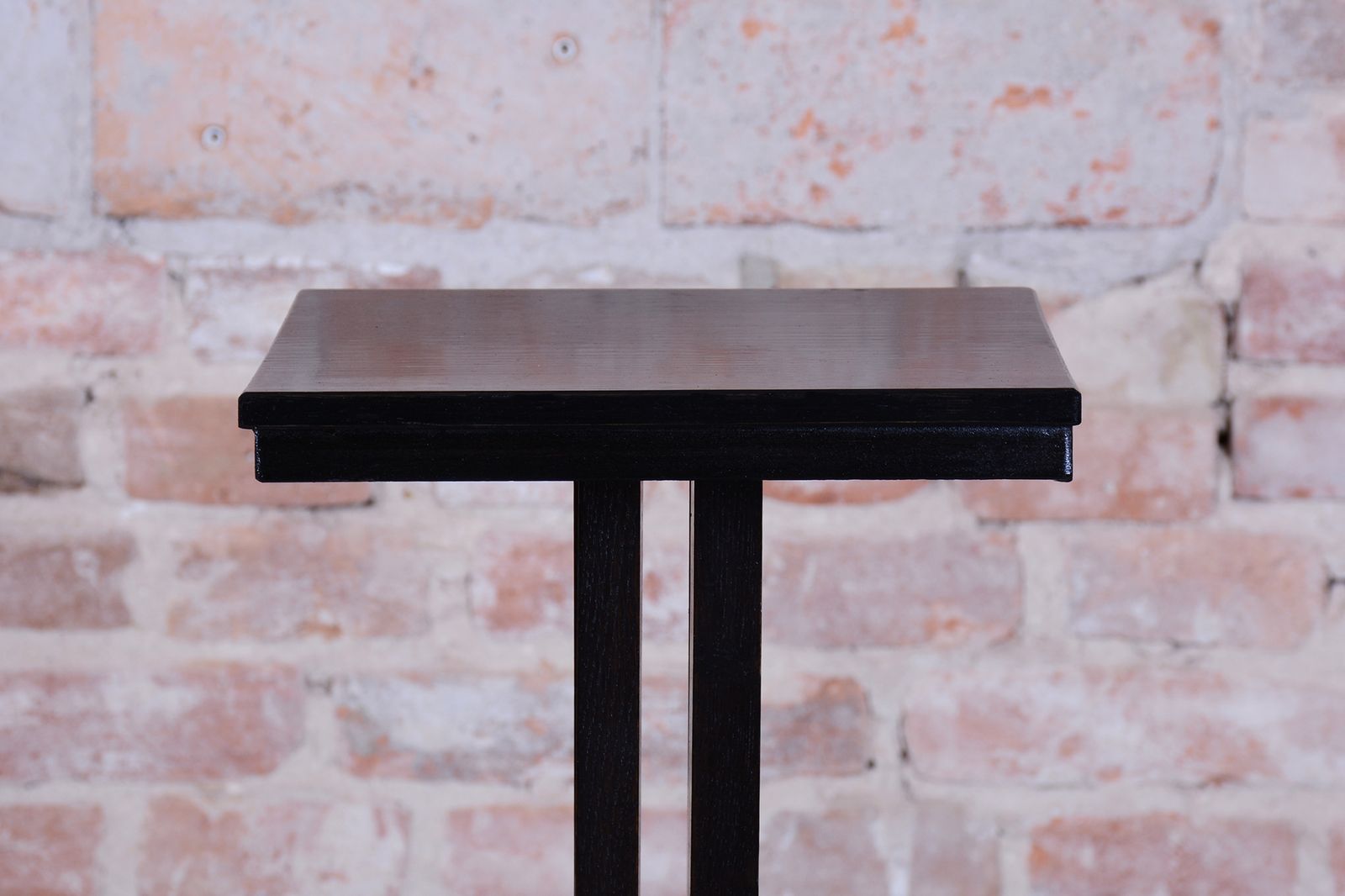 Restored Art Deco Pedestal, Oak, Revived Polish, Czech, 1920s photo Home Decor