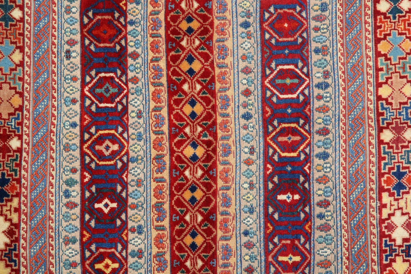Traditional Kilim Carpet Wool Area Rug, Handwoven Sumakh Kilim Rug photo vinterior