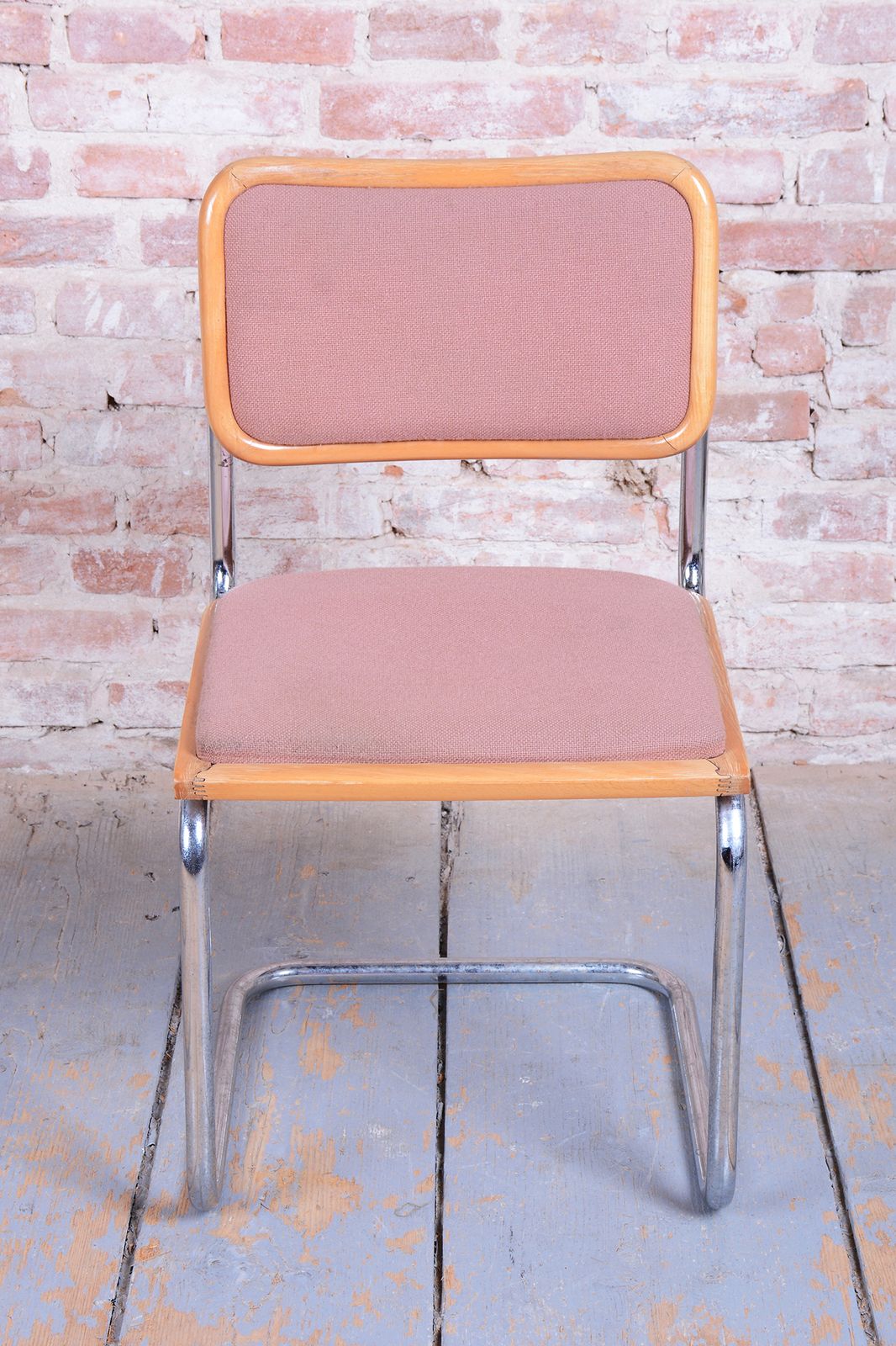Set Of Four Original Bauhaus Cesca Chairs, By M. Breuer, Chrome, Italy, 1980s photo vinterior