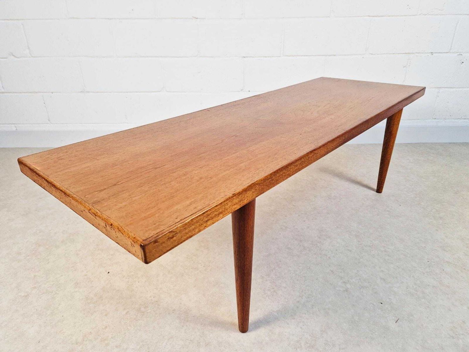 Mogens Kold Møbelfabrik Vintage Danish Mid Century Teak Long John Coffee Table Bl026 photo Furniture