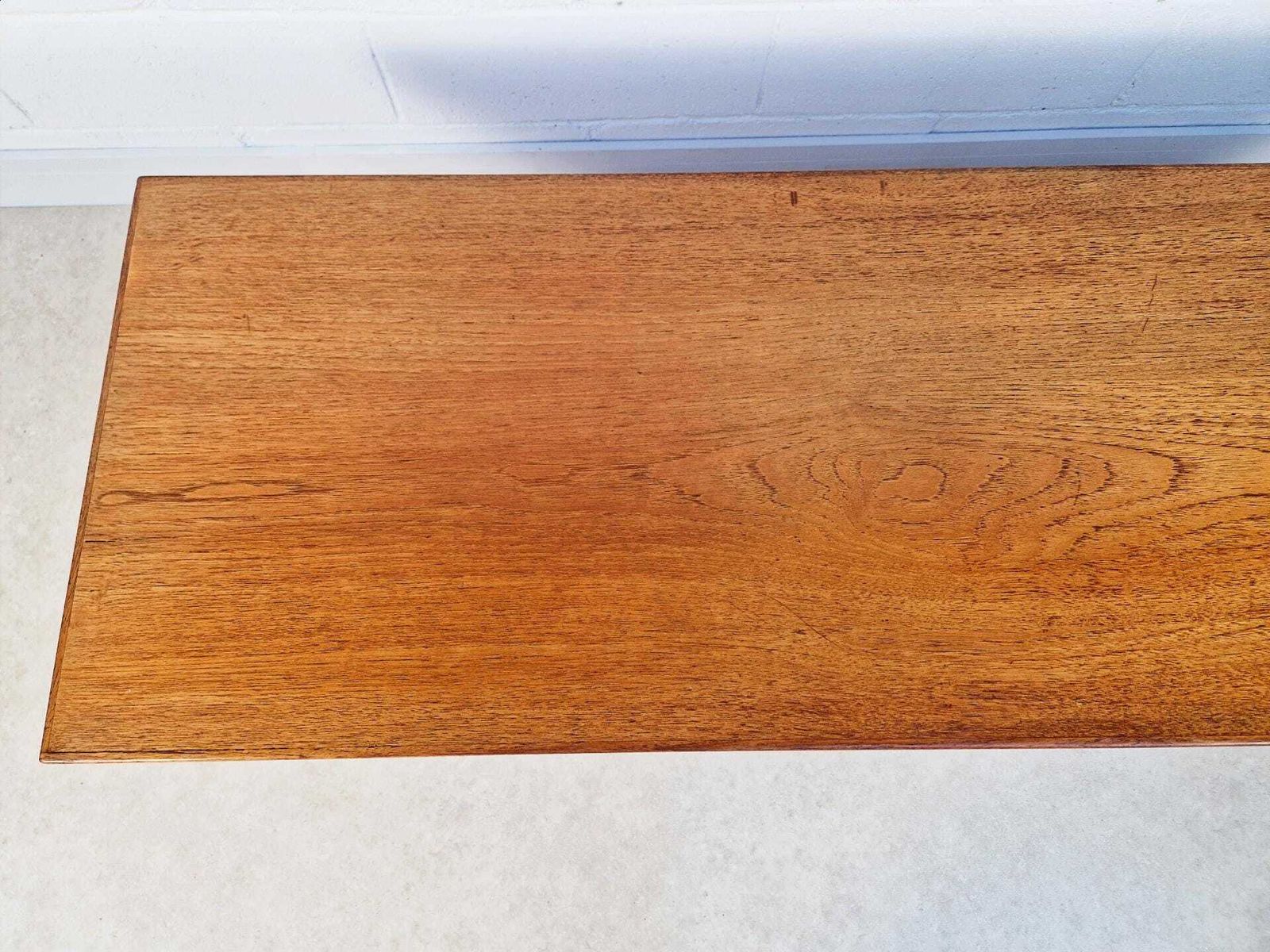 photo for sale Mogens Kold Møbelfabrik Vintage Danish Mid Century Teak Long John Coffee Table Bl026