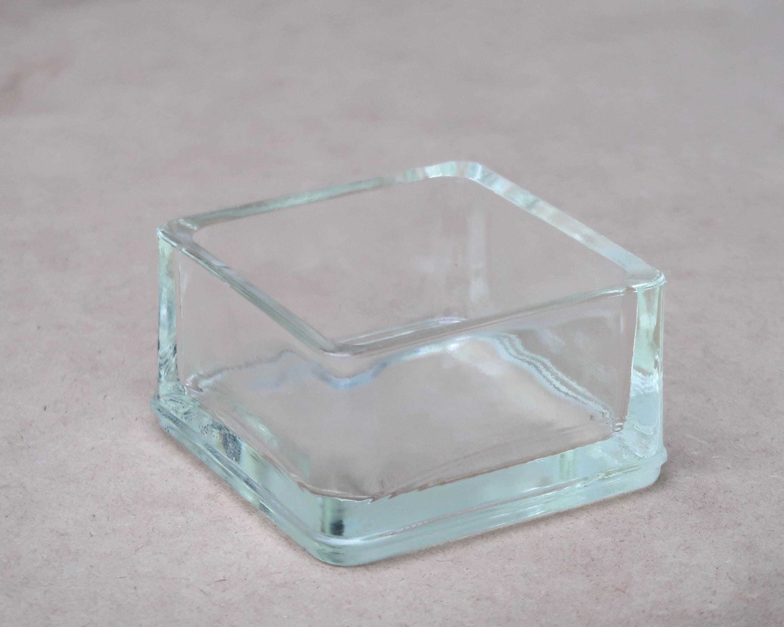 Franse Art Deco Glazen Asbak, Jaren 1920 / Lumax, Minimalist Pure, Charlotte Perriand, Le Corbusier, Woondecoratie photo for sale