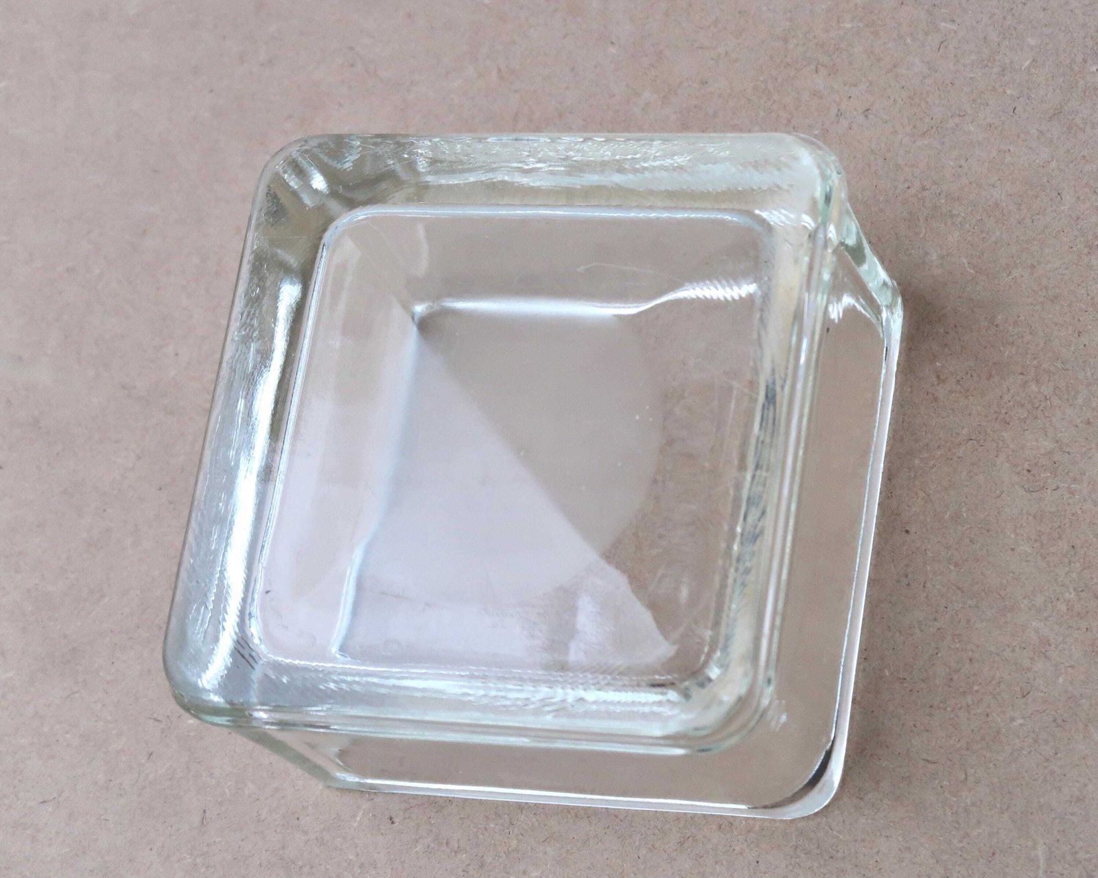 Franse Art Deco Glazen Asbak, Jaren 1920 / Lumax, Minimalist Pure, Charlotte Perriand, Le Corbusier, Woondecoratie photo 168.0