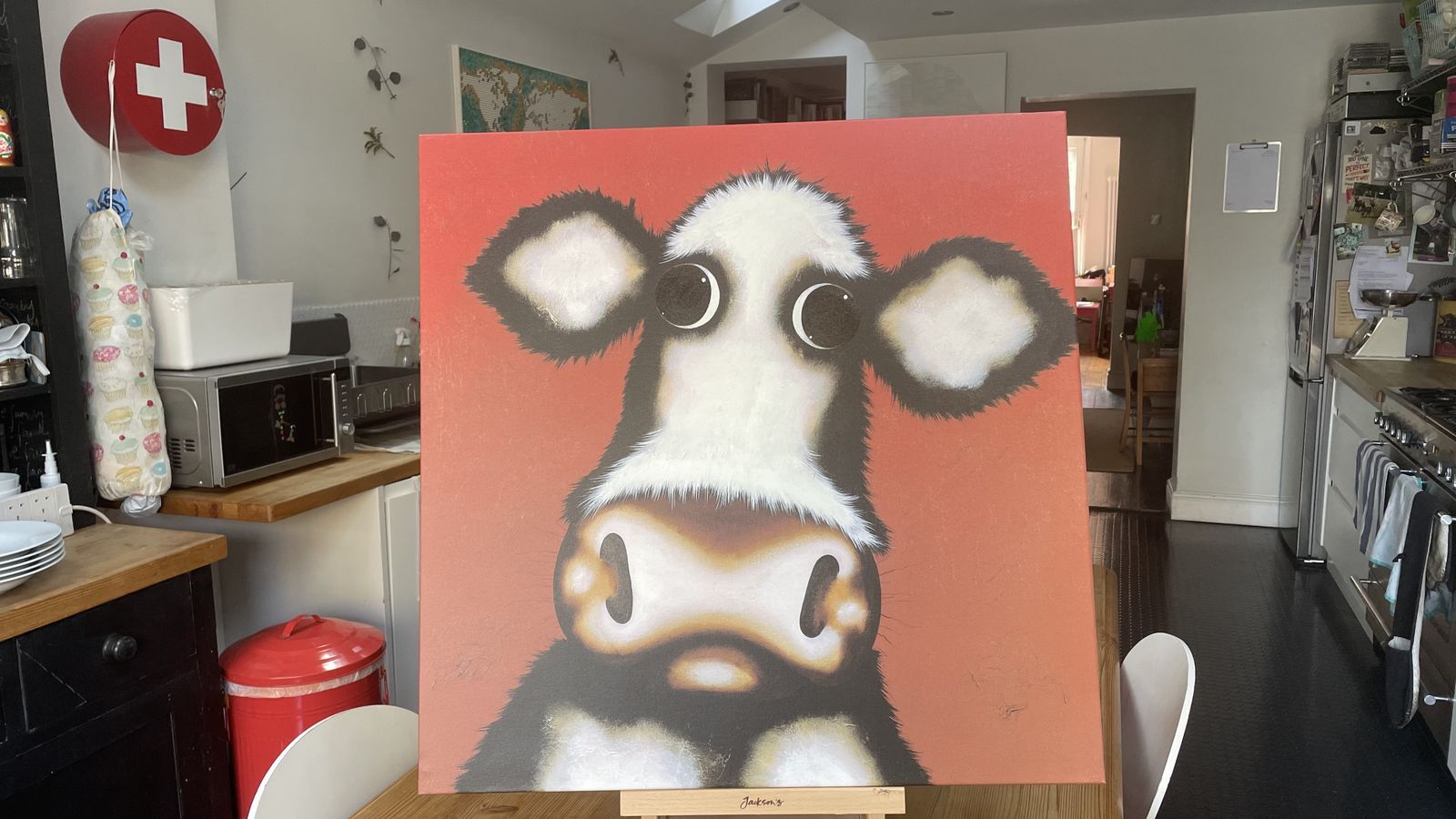 Caroline Shotton 'Maisy' Giclee On Canvas Edition N.93