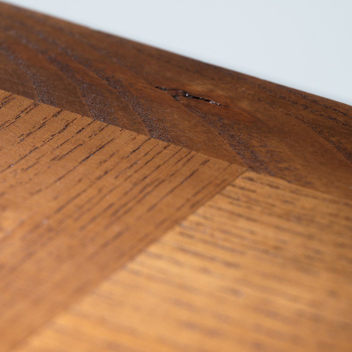 photo furniture Mid Century French Oak Parquetry Nesting Tables, 1950s, Set Of 3