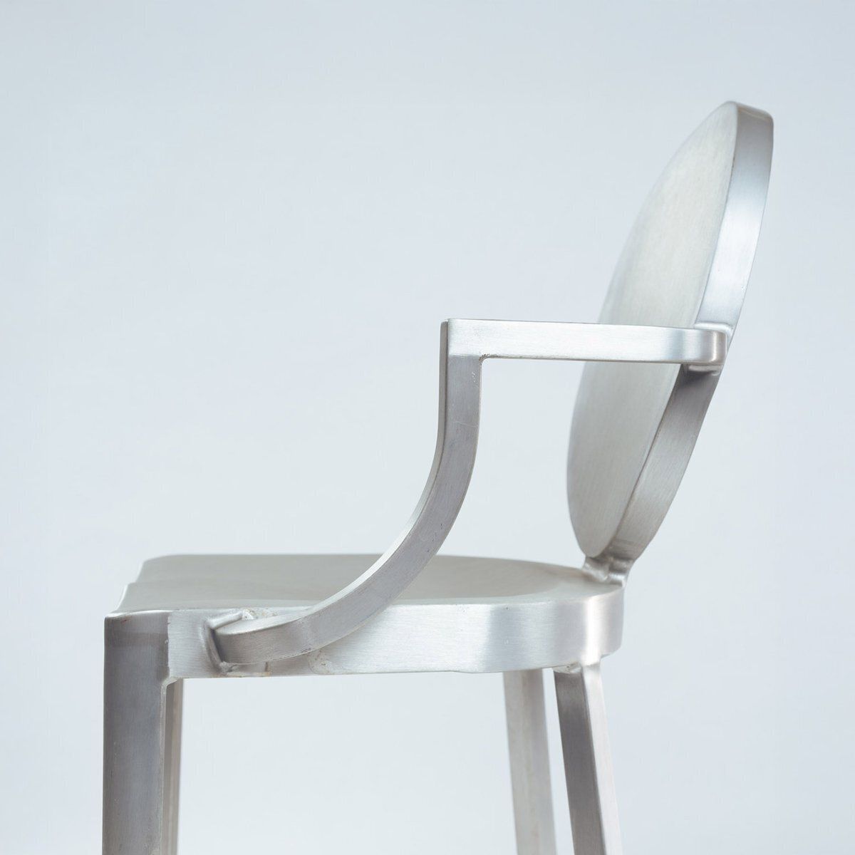 photo buy Kong One Arm Aluminium Barstool By Philippe Starck For Emeco, 1980s