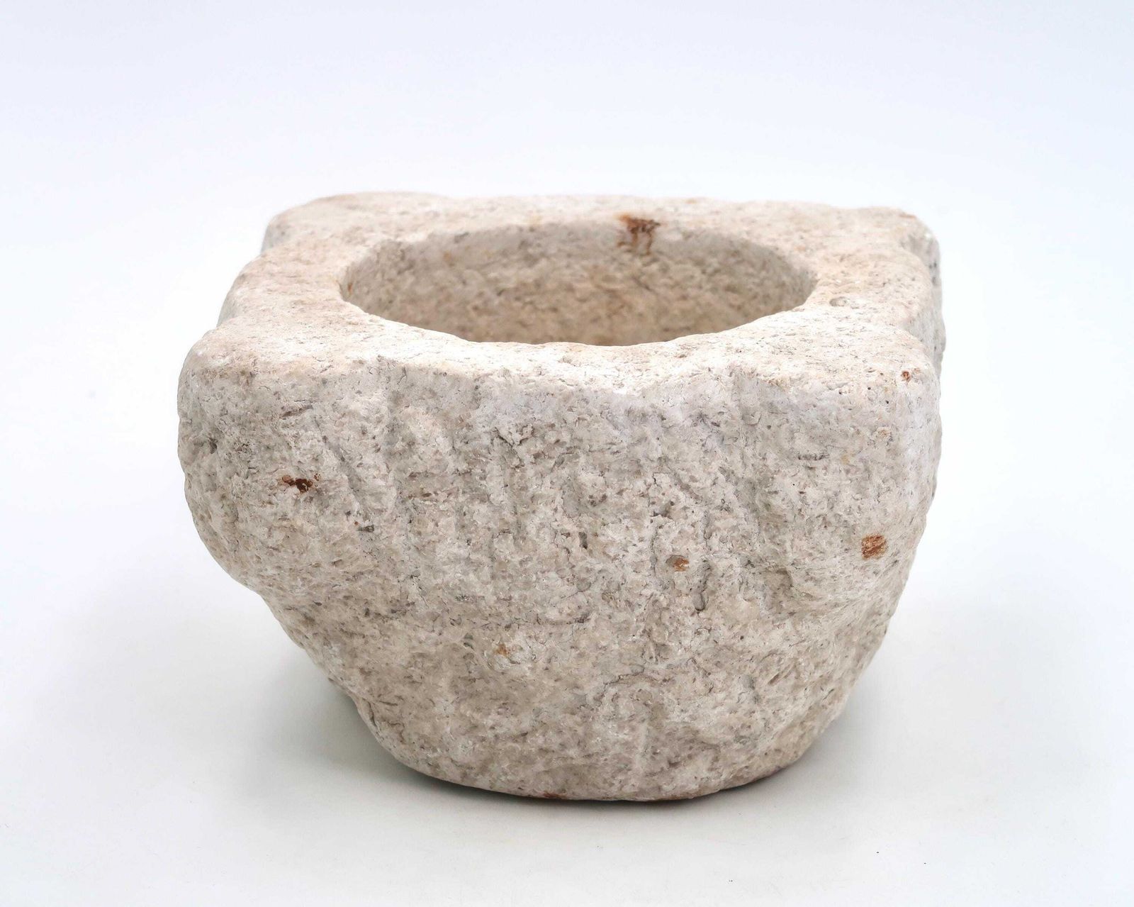 French Antique Stone Mortar   19th Century / France, Wabi Sabi, Rustic, Country, Primitive, Farmhouse, Home Decor, Brutalist Kitchen photo Home Decor