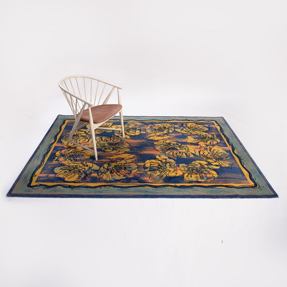 Postmodern Art Rug By Pierre Baldain For Neder, Belgium photo furniture