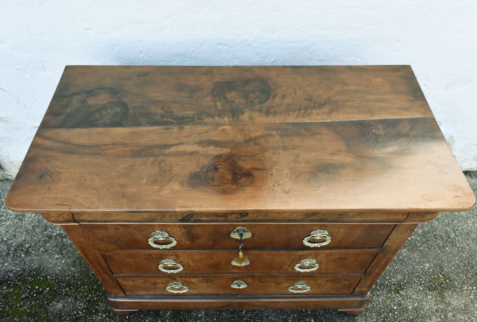 photo furniture French Chest Of Drawers In Walnut Louis Philippe Period 19th Century
