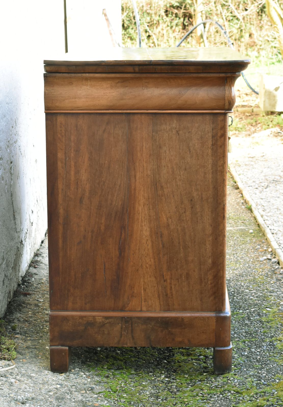 2025.0 French Chest Of Drawers In Walnut Louis Philippe Period 19th Century photo