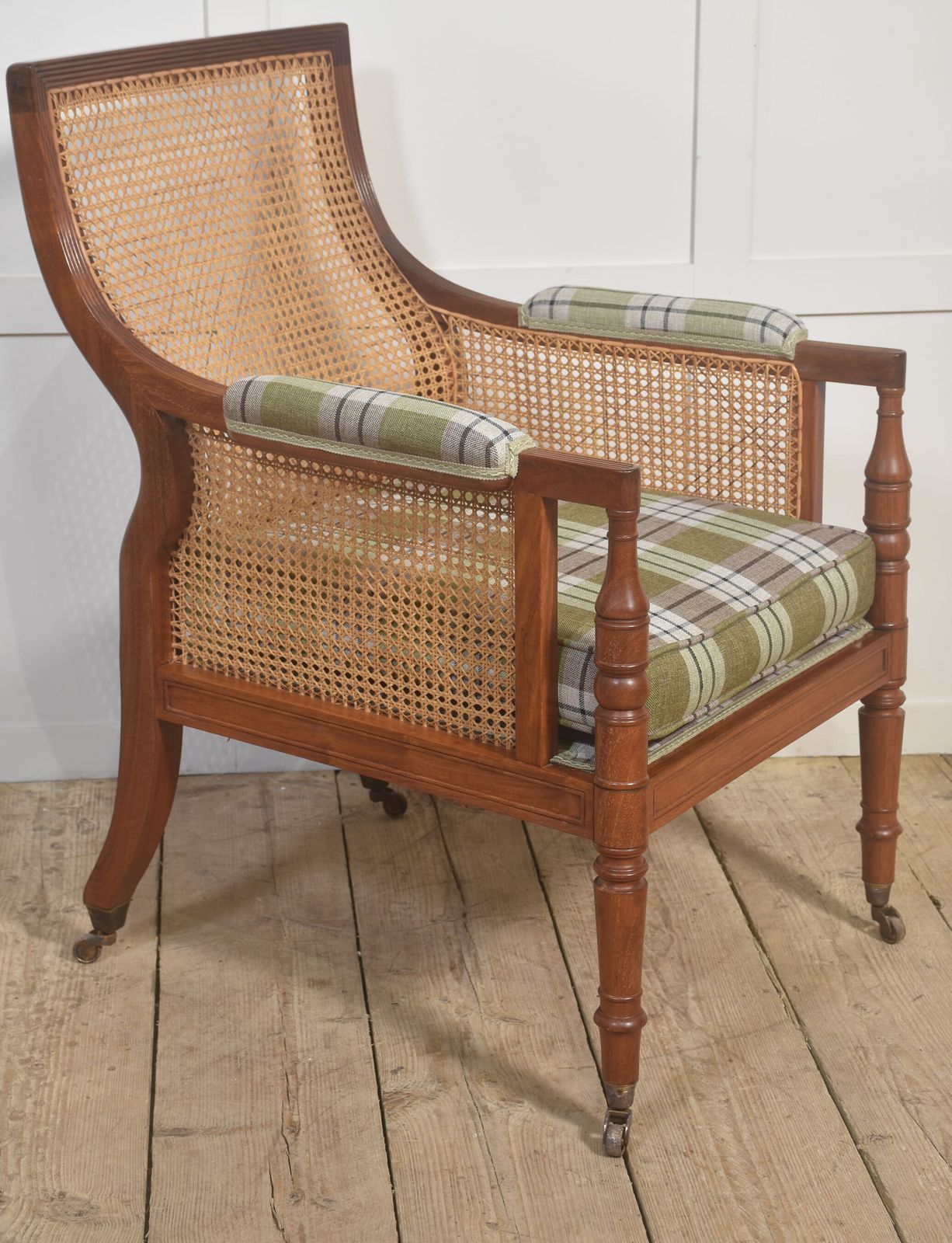 Distinguished Mahogany Bergère Armchair photo vinterior