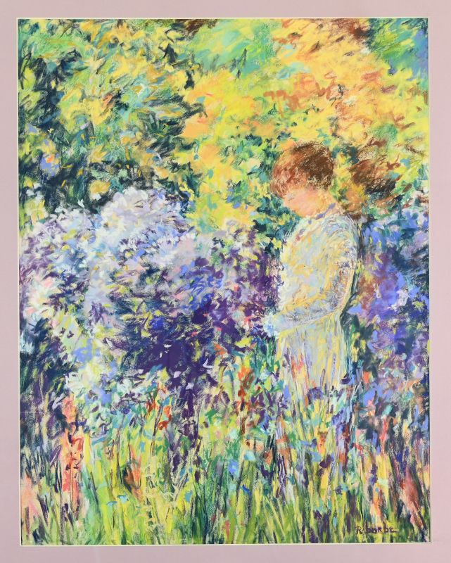 Woman In The Garden photo Art