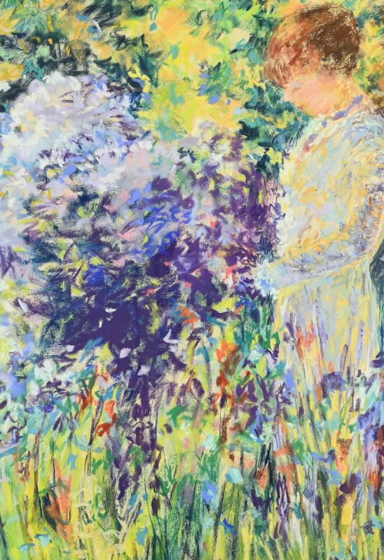 Woman In The Garden photo 500.0
