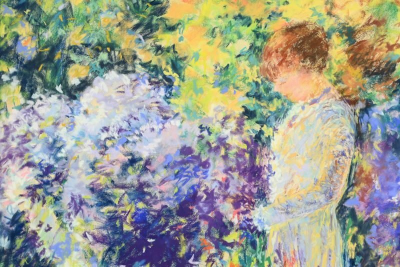 Woman In The Garden photo vinterior