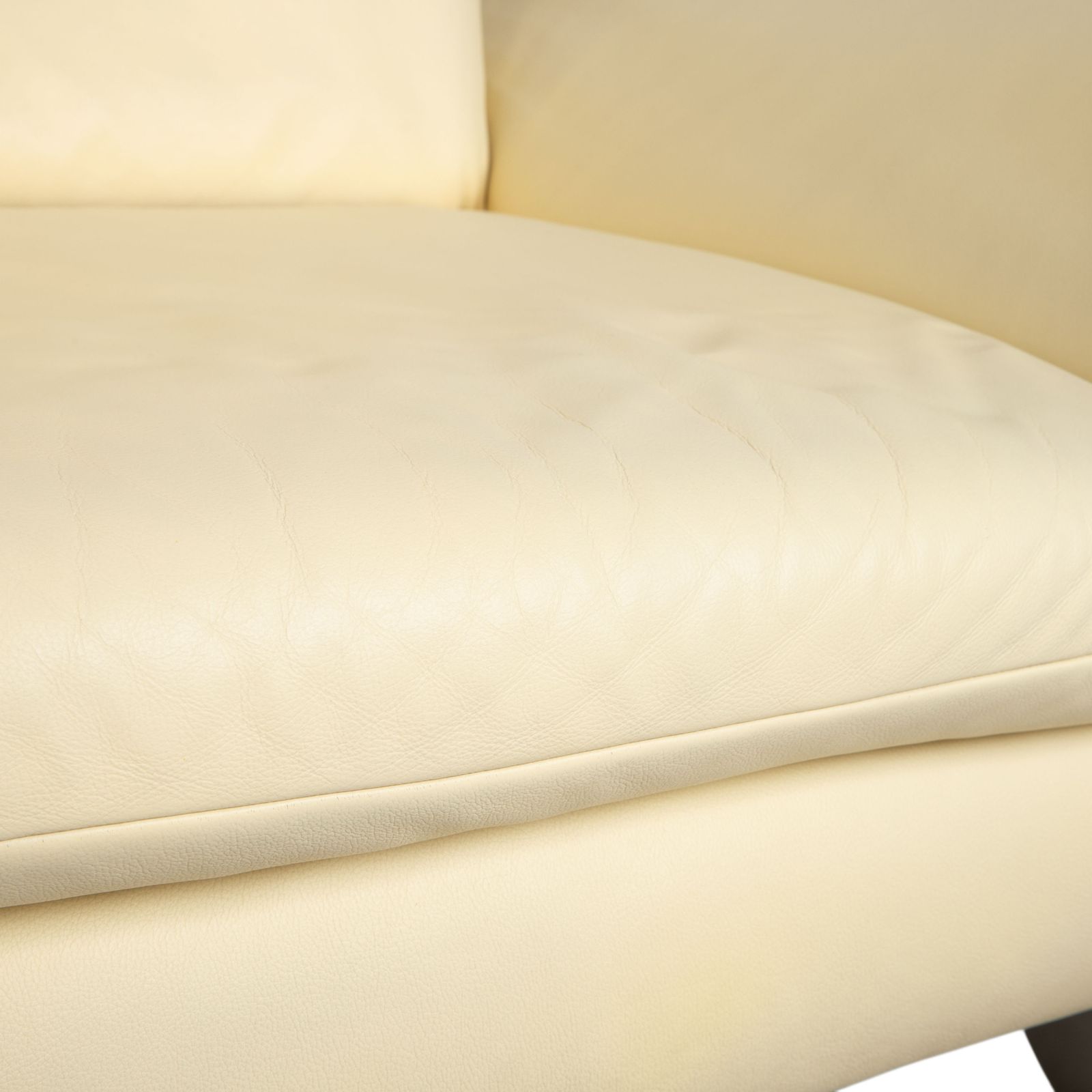Koinor Rossini Leather Sofa Cream Two Seater Function photo vinterior