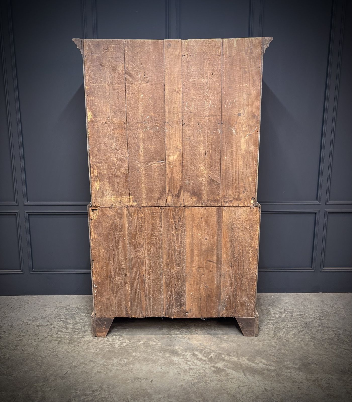 Georgian Bleached Oak Chest On Chest photo vinterior