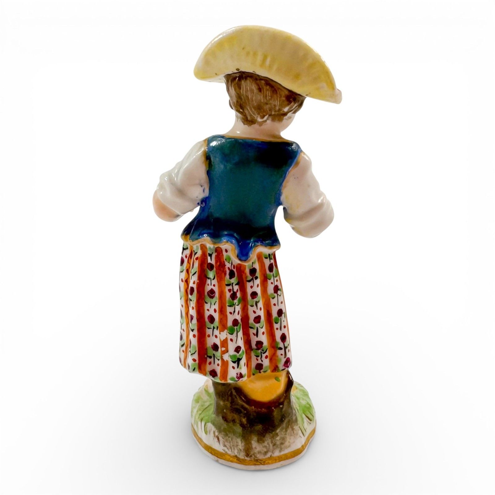 Early 19th Century Kpm Berlin Porcelain Female Flower Seller Figurine C.1820 photo Home Decor