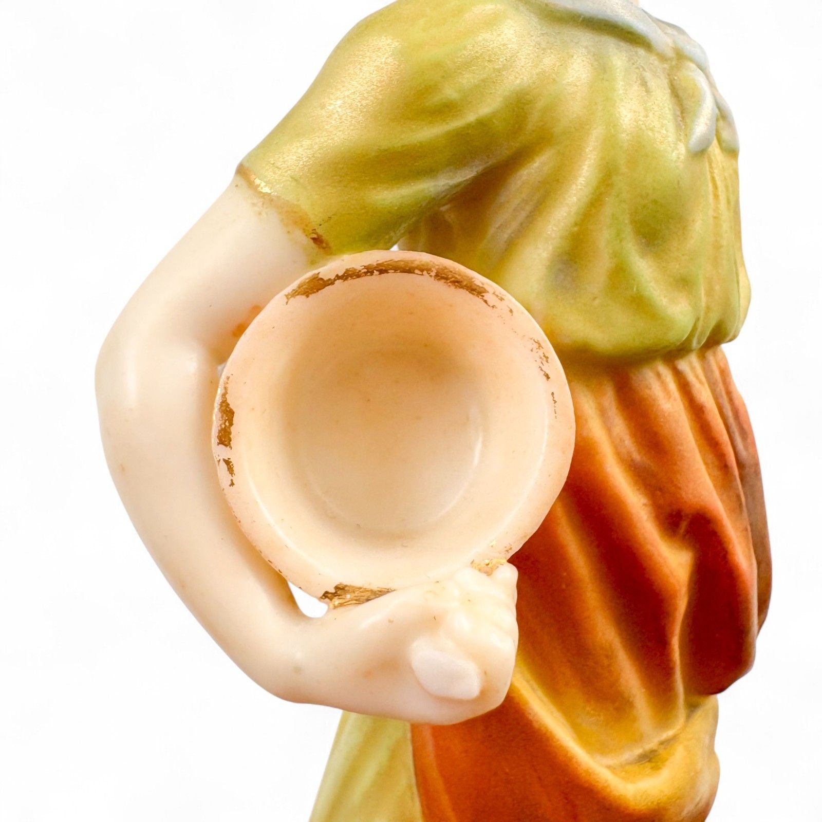 photo vinterior Victorian Royal Worcester Porcelain Figurine James Hadley, Rustic Girl, 1774