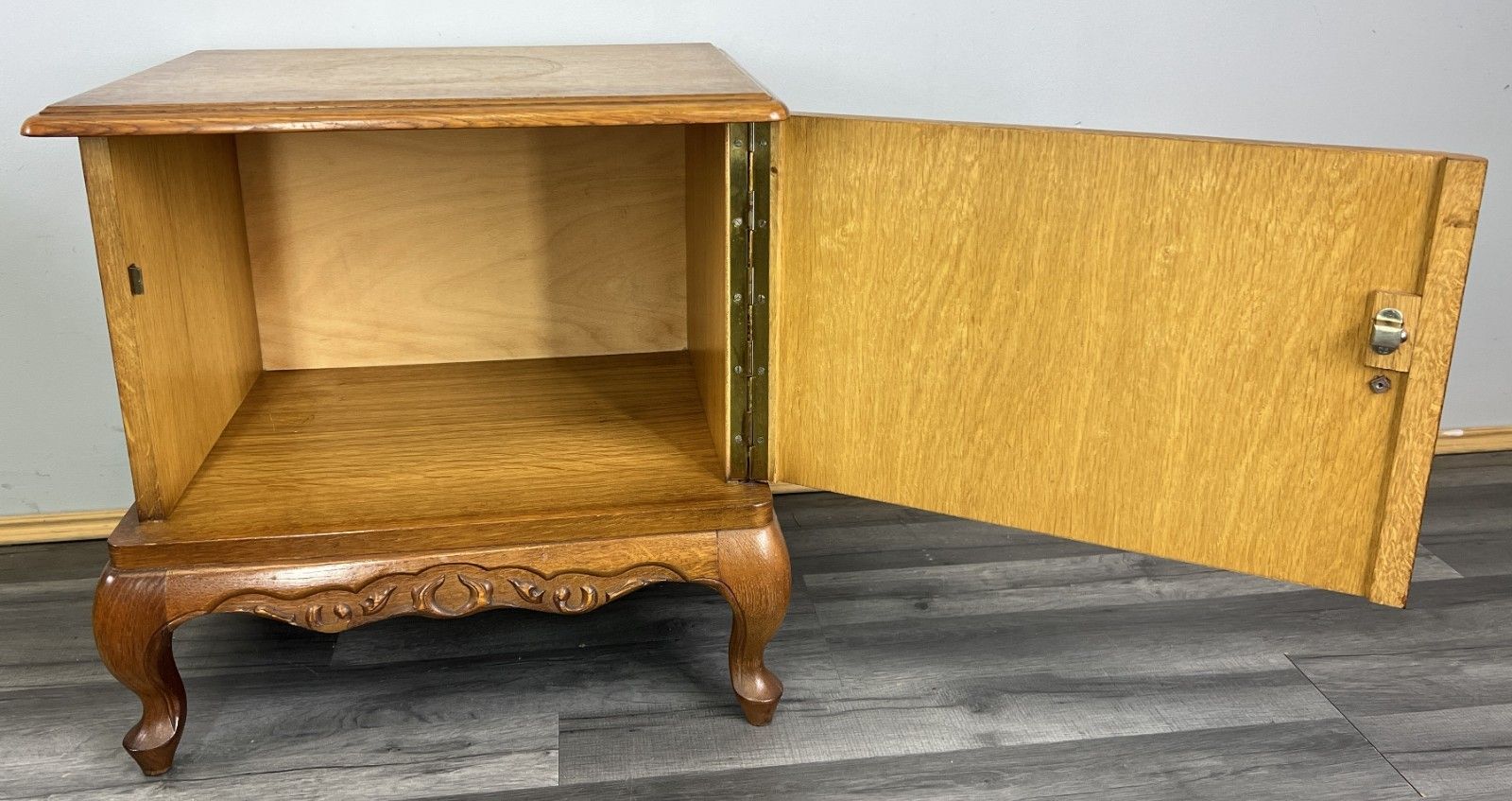 Pair Of Bedside Tables Vintage French Louis XVI Nightstands Cabinets Lot 4793 photo buy