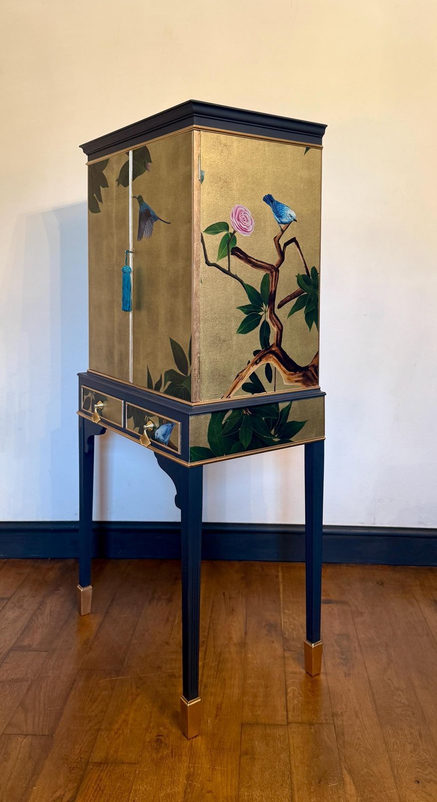 Timeless Luxury Regency Style Chinoiserie Drinks / Cocktail Cabinet   Made To Order / Bespoke Commissions Available photo Furniture