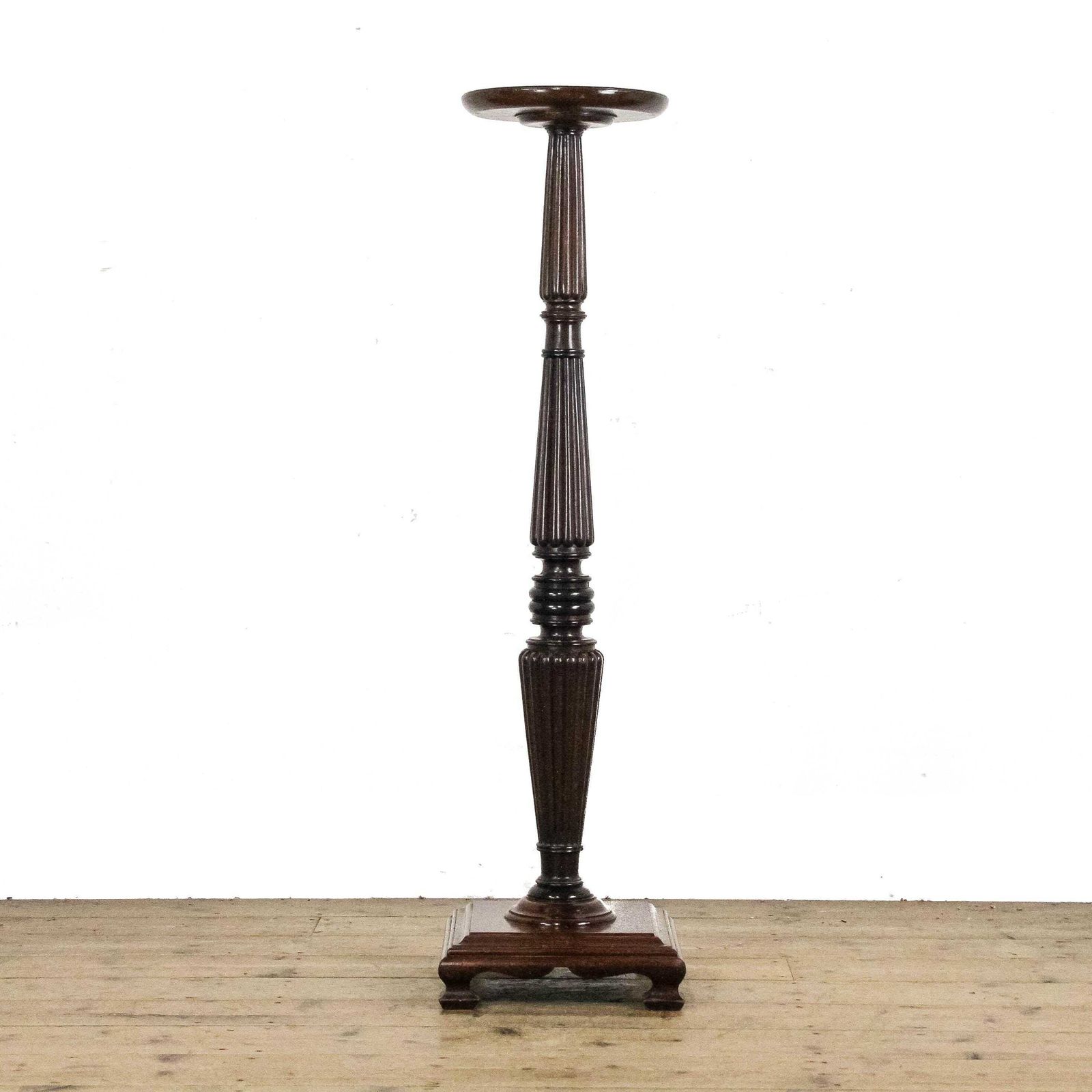 Antique Mahogany Jardiniere Plant Stand | Antique Plant Stand | Mahogany Stand | Plant Stand | Antique Stand | Torchiere photo vinterior