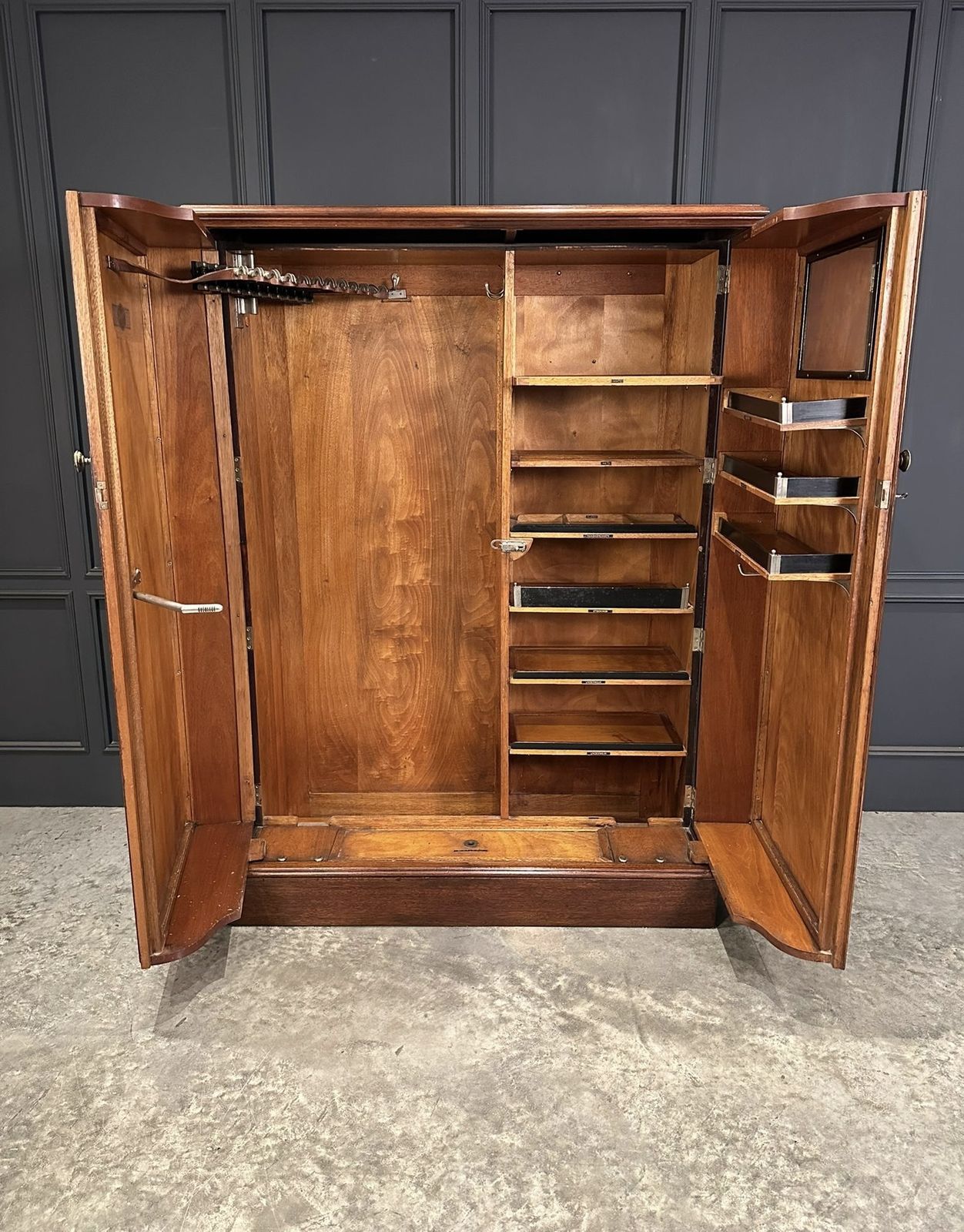 Mahogany Compactum Wardrobe, 1920s photo 2925.0