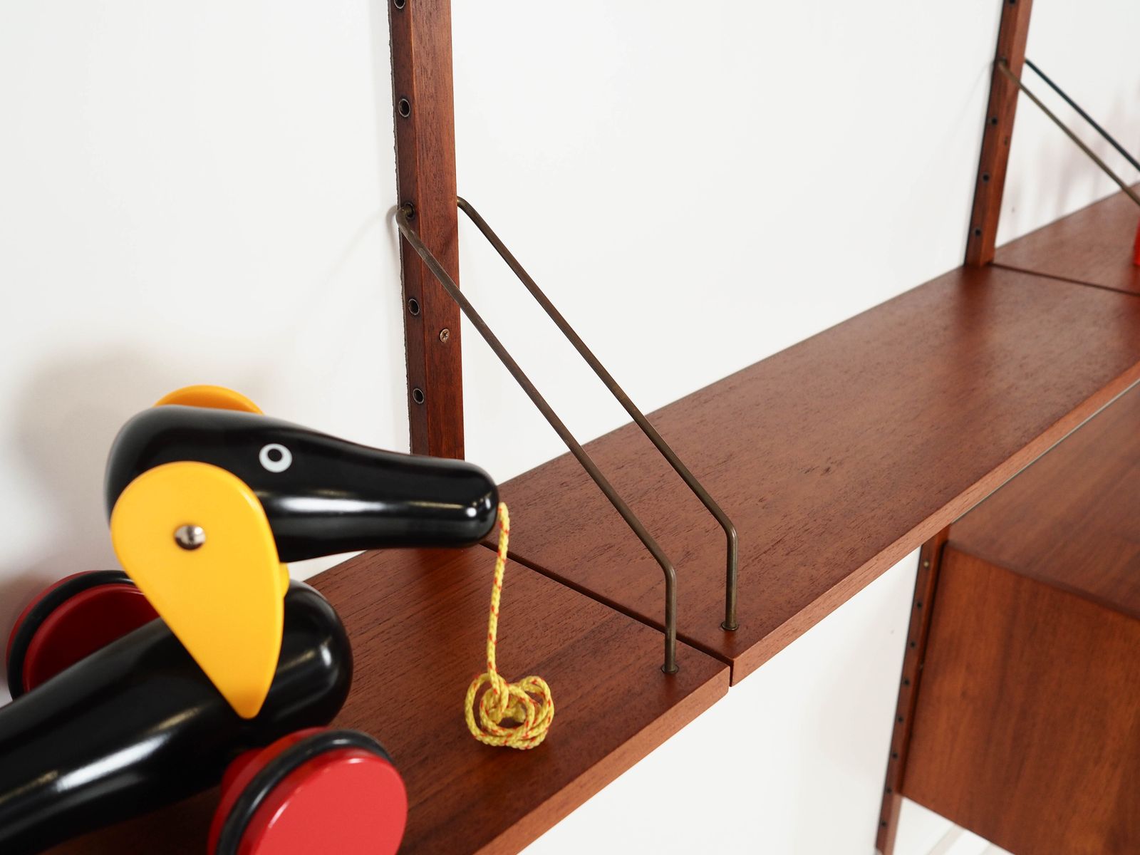 Furniture Teak Shelving Unit, Danish Design, 1960s, Production: Denmark photo