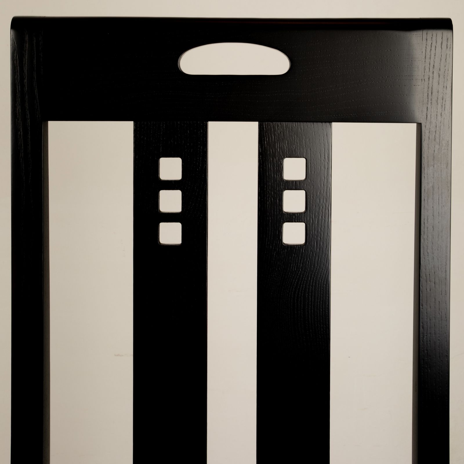 High Ingram Chair By Charles R. Mackintosh For Alivar With Fornasetti Fabric photo vintage