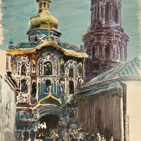 Kyiv, Lavra. Entrance Gate, 2003 Wlodzimierz Karczmarzyk photo buy