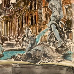 Roma, Piazza Navona. Chiesa Di San Agnes, 1989 Wlodzimierz Karczmarzyk photo 1039.0