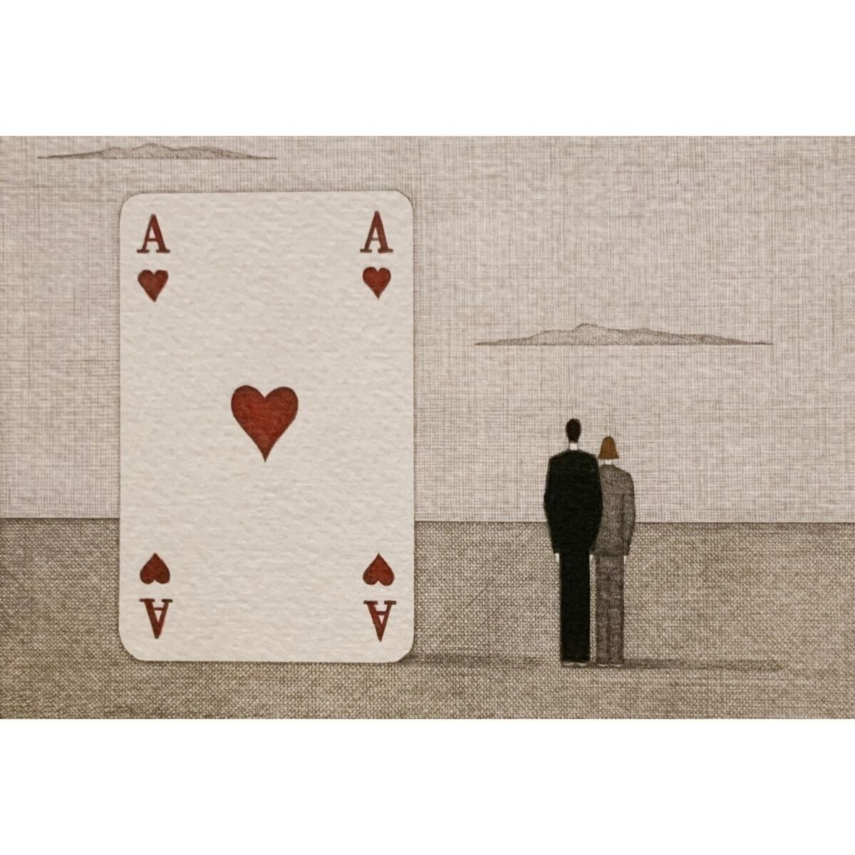 The Card Which Brings Good Luck II (Love Story), 2024 Joanna Wiszniewska Domanska photo for sale