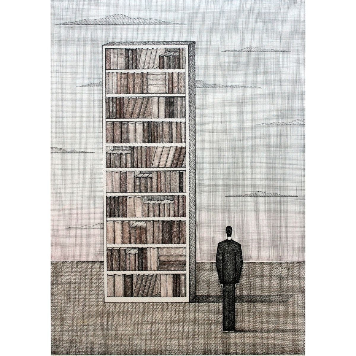 Library In The Clouds, 2017 Joanna Wiszniewska Domanska photo for sale