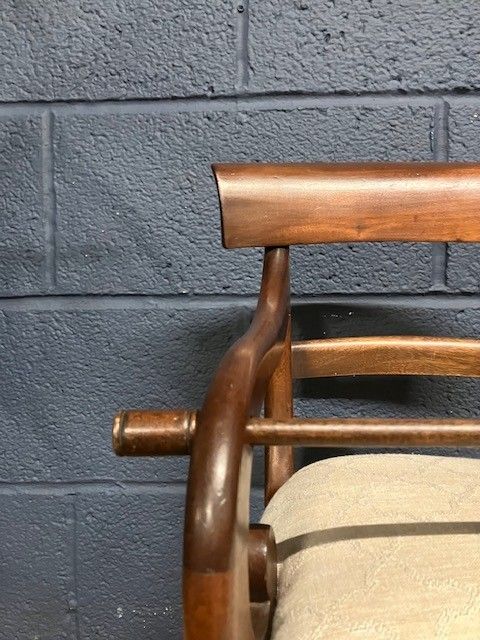Antique Child's Feeding Chair High Chair Without Stand Poss. Mahogany photo Furniture