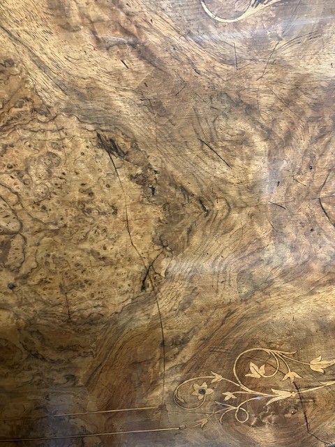 Victorian Antique Card / Games Table In Burr Walnut photo buy