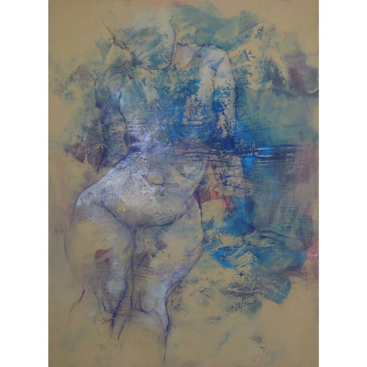 A Nude (Sitting Woman), 2025 Michal Bajsarowicz photo for sale