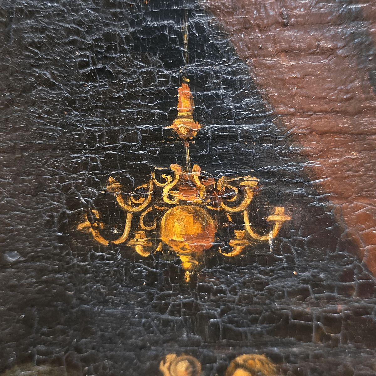 Antique Painting After A Work By Gerrit Dou, 19th Century photo buy