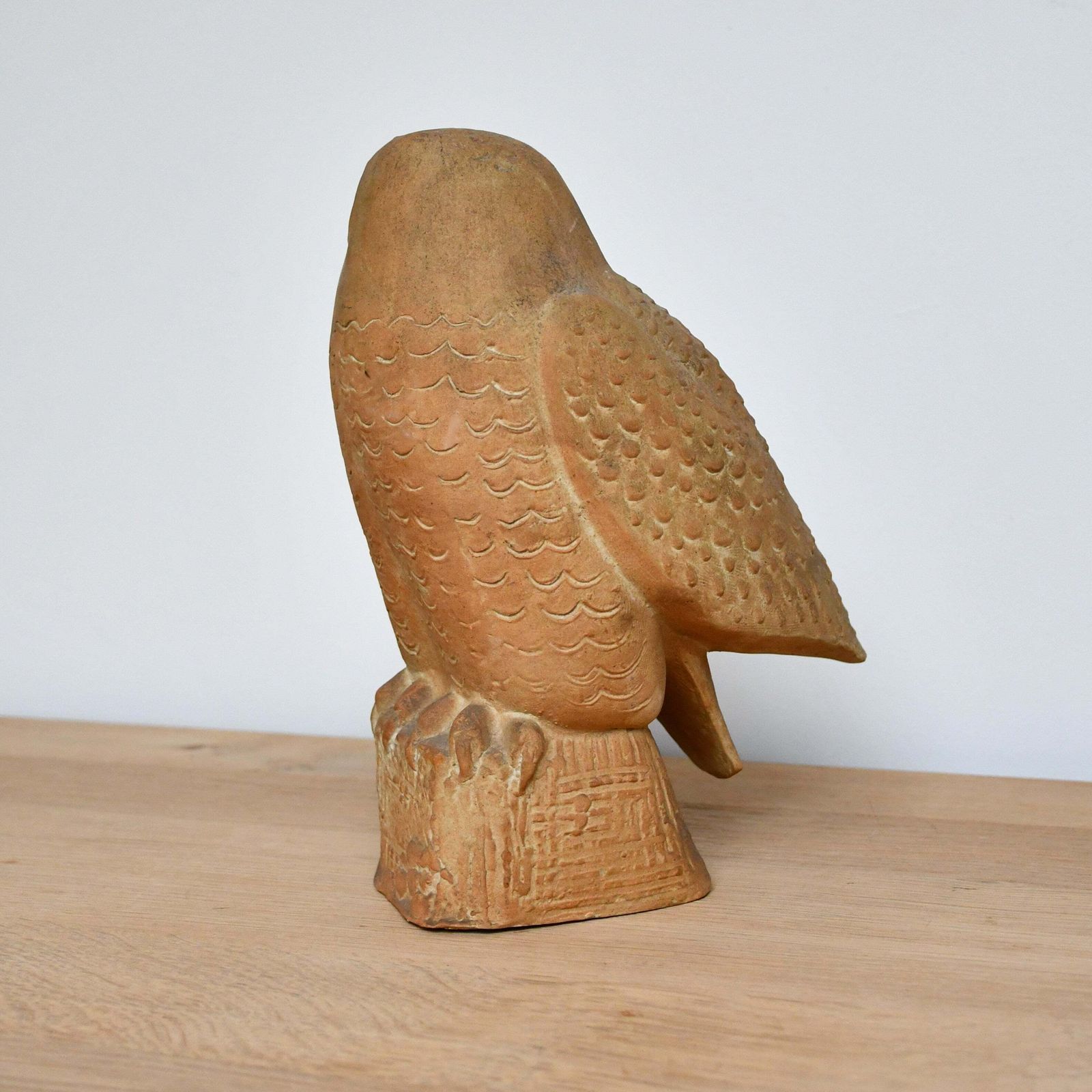 Owl Pottery Sculpture By Oisin Kelly Rha photo 1011.0