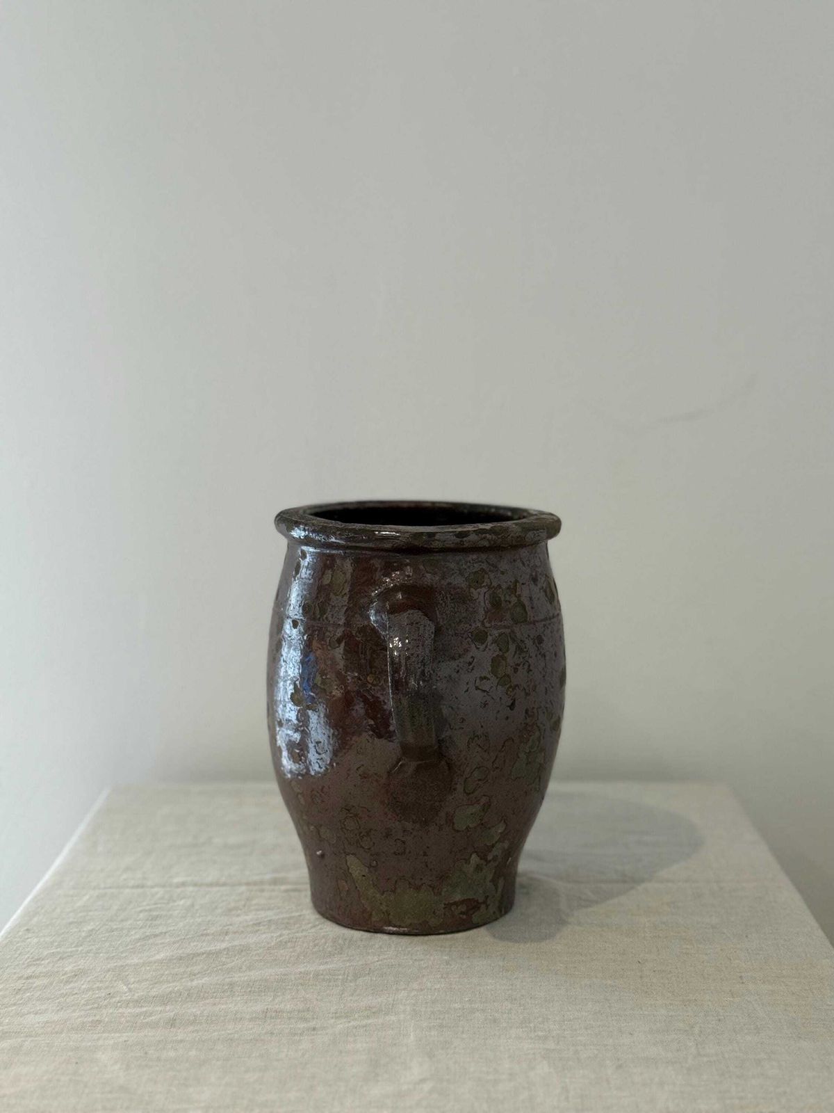Antique 19th Century Farmhouse Storage Pot photo vinterior